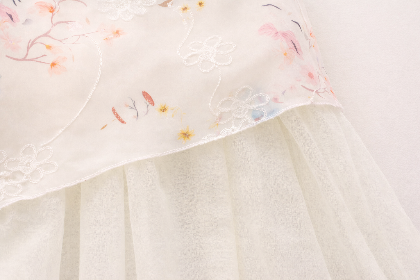 Floral Veil Dress