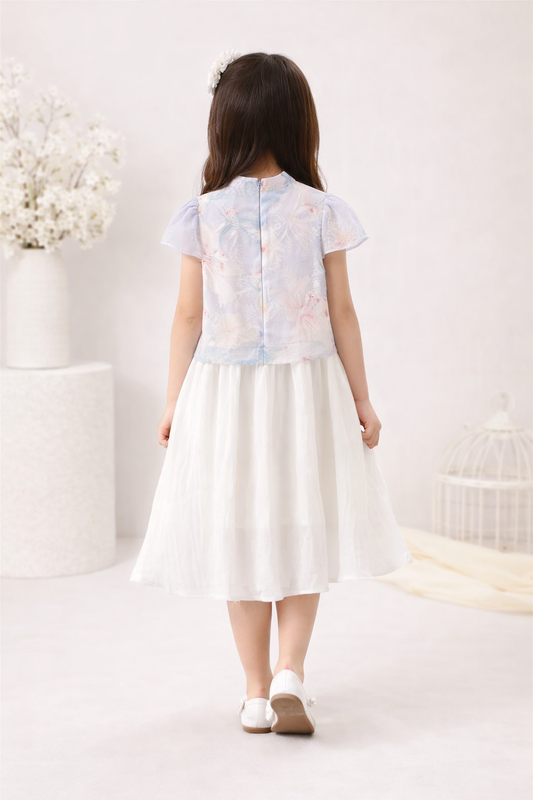 Soft Petals Tulle Dress